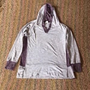 Plum and Grey Hoodie